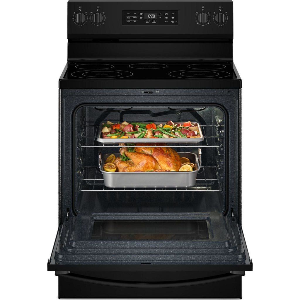 Cuisinière électrique Whirlpool 30 (YWFES4530SB) - Noire