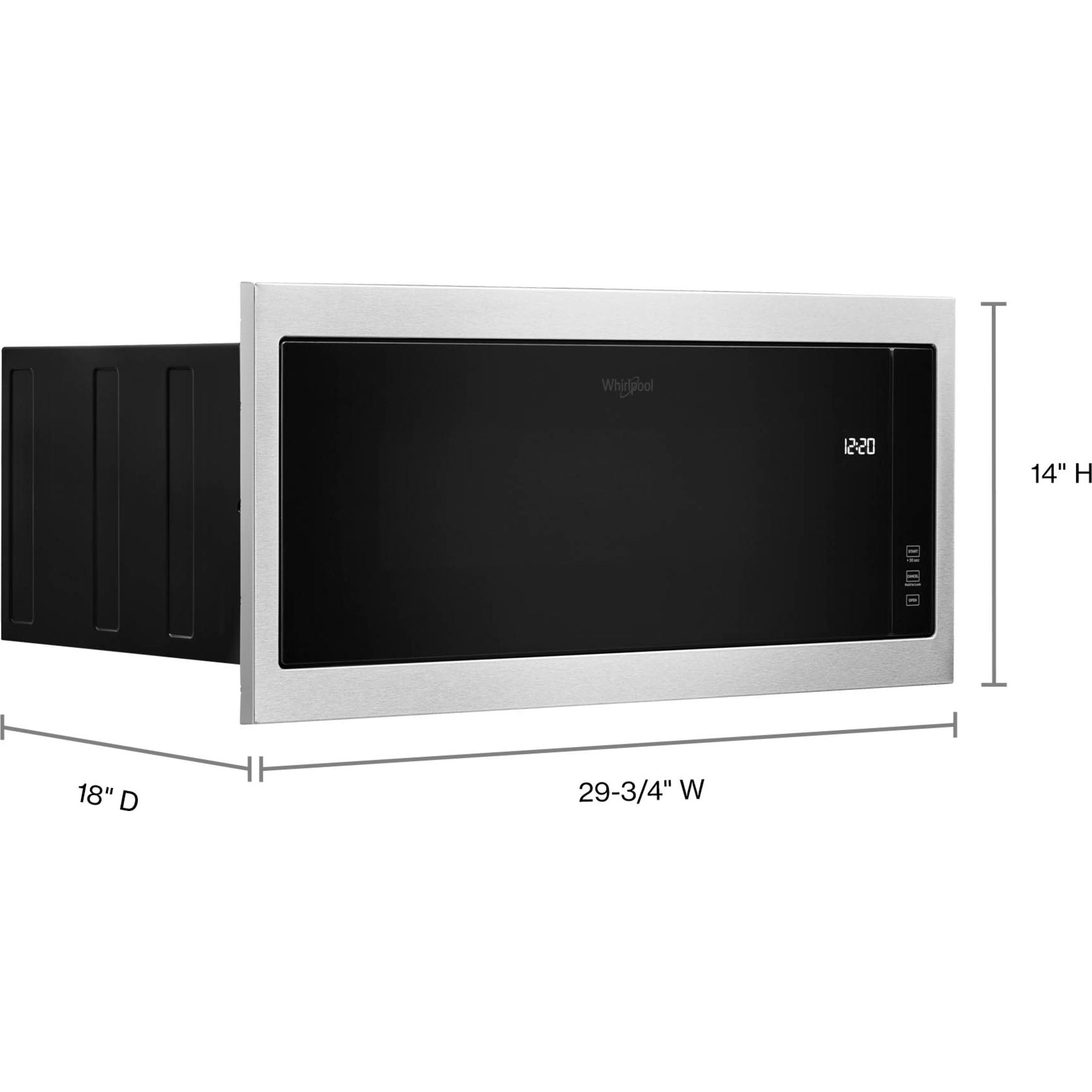 Micro-ondes encastrable Whirlpool (YWMT50011KS) - Acier inoxydable