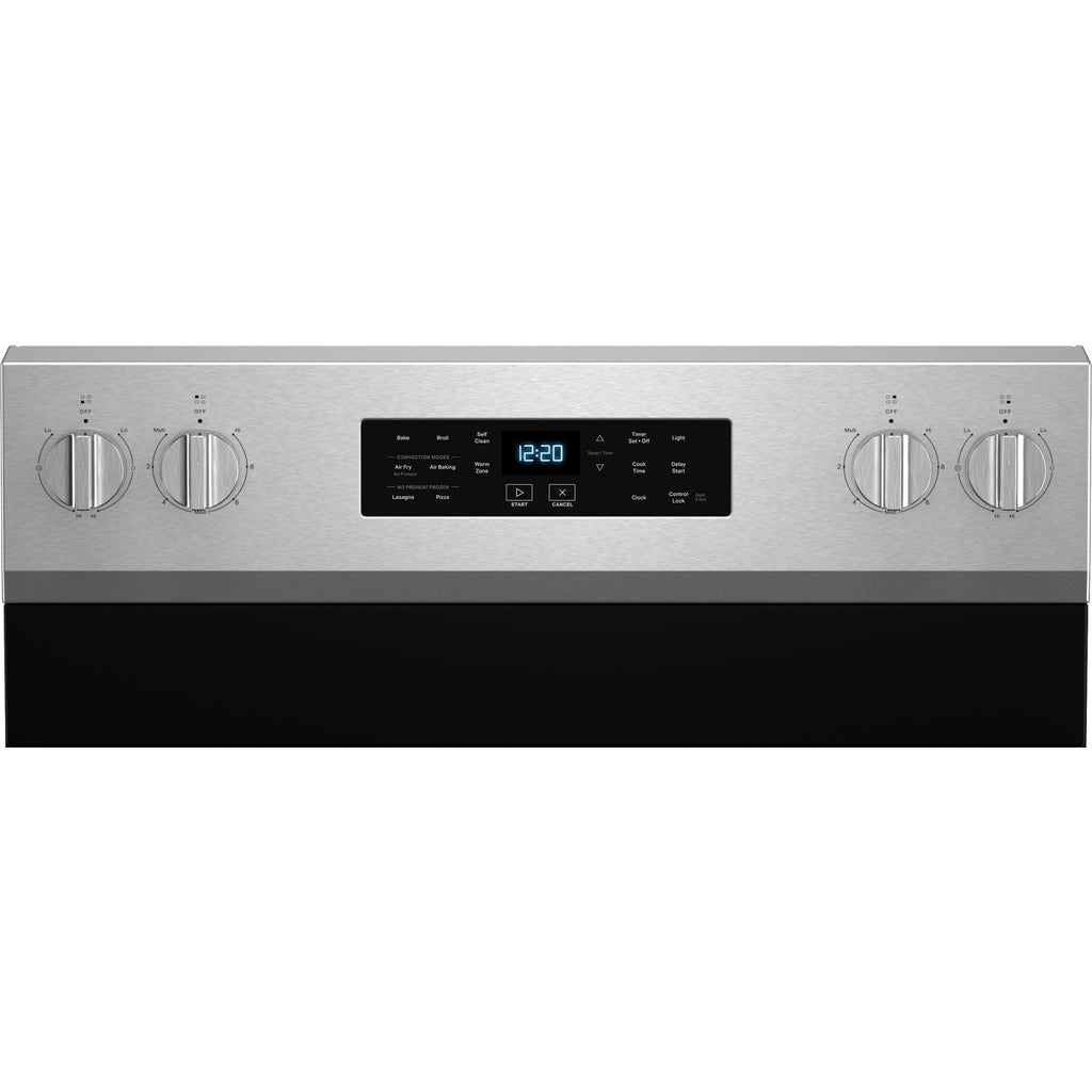 Cuisinière électrique Whirlpool 30 (YWFES5030RZ) - Acier inoxydable anti-traces de doigts