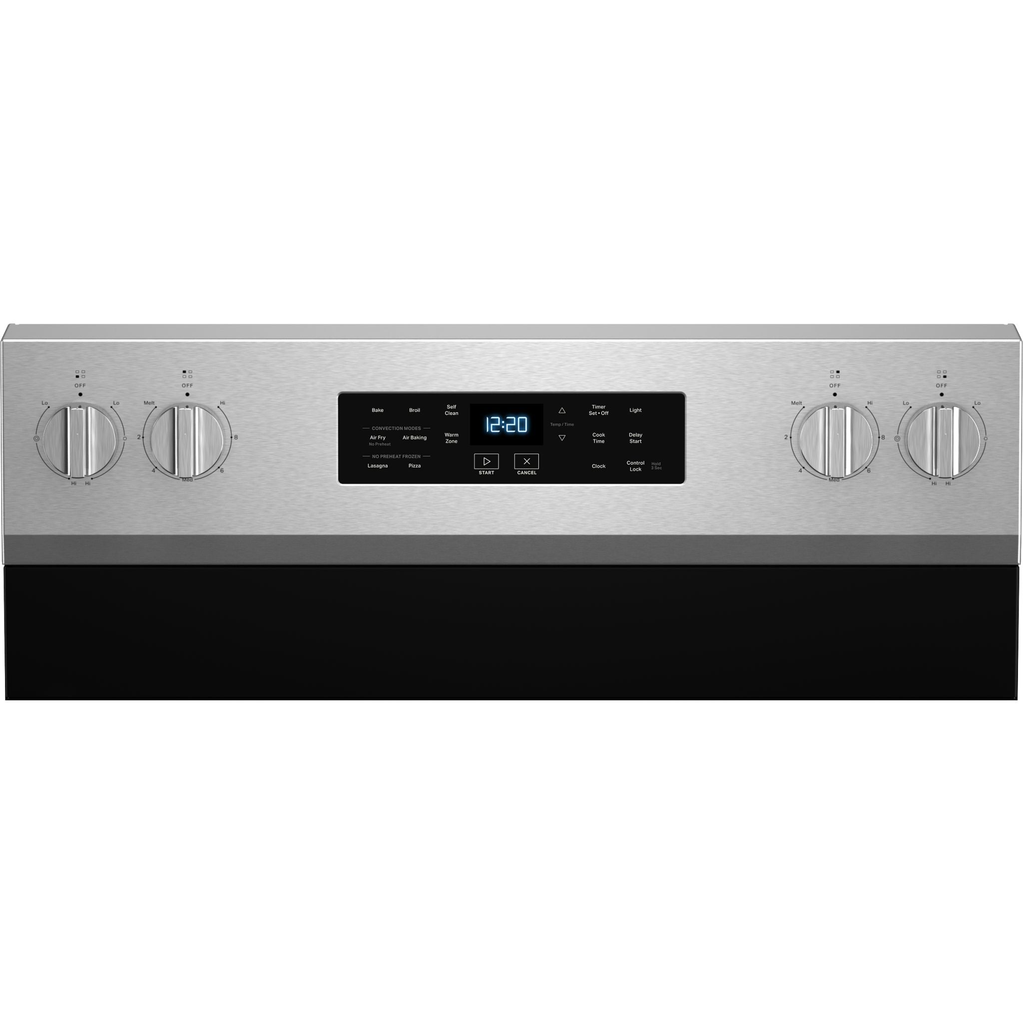 Cuisinière électrique Whirlpool 30 (YWFES5030RZ) - Acier inoxydable anti-traces de doigts