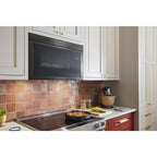 Micro-ondes KitchenAid à hotte intégrée (YKMMF330PBS) - Noir inox