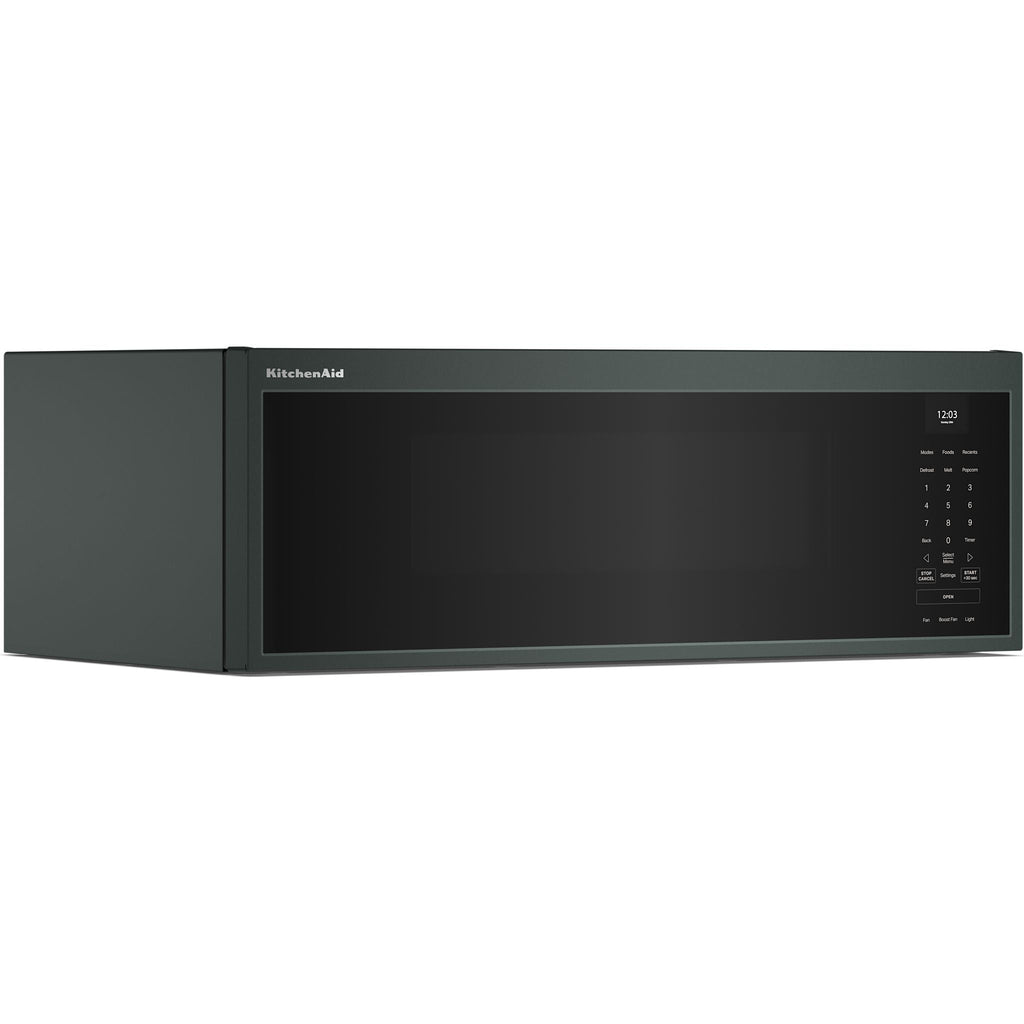 Four à micro-ondes KitchenAid à hotte intégrée (YKMML550RJP) - Genévrier