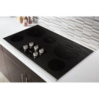 Plaque de cuisson Whirlpool 36 pouces (WCE77US6HS) - Acier inoxydable