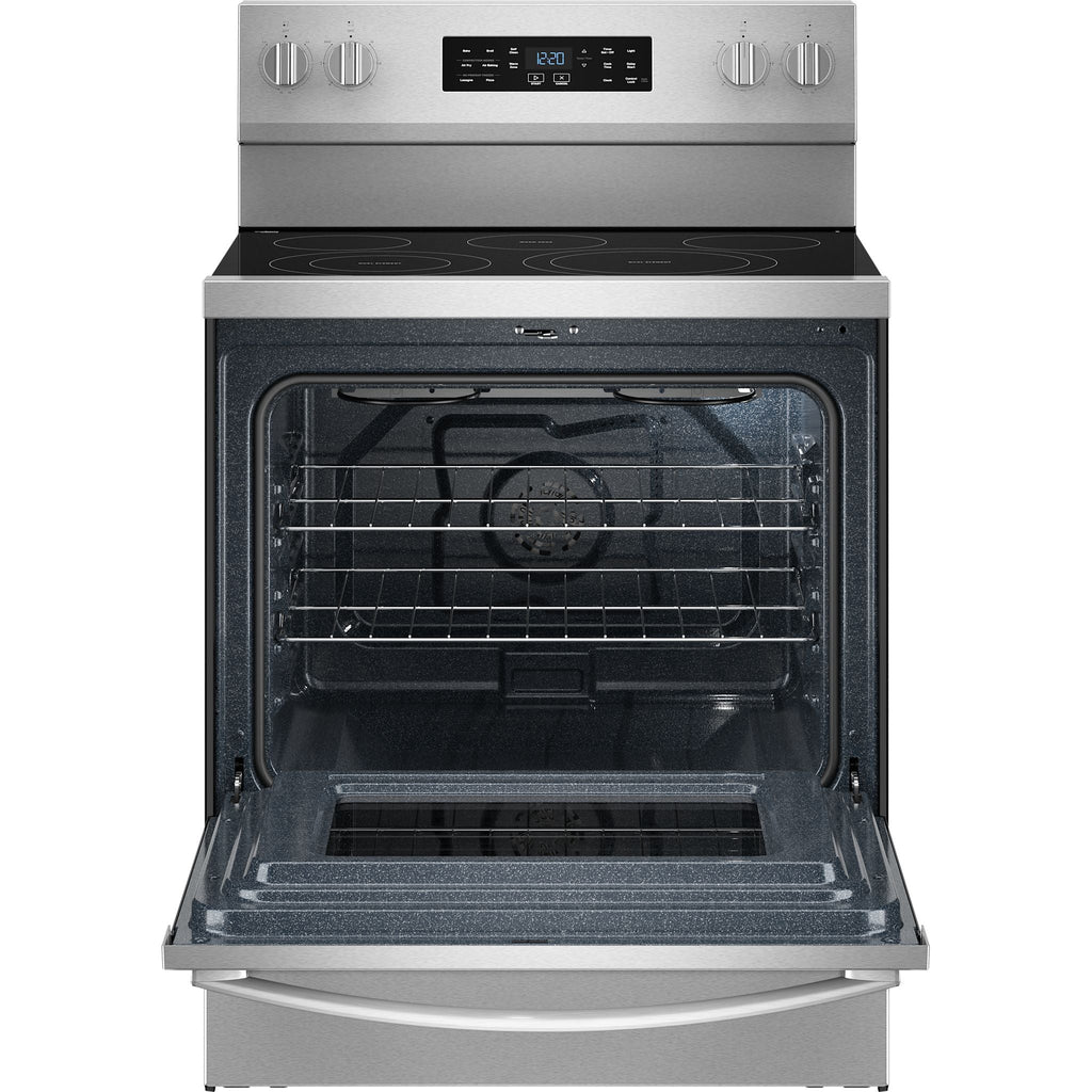 Cuisinière électrique Whirlpool 30 (YWFES5730SZ) - Acier inoxydable anti-traces de doigts