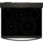 Cuisinière électrique Whirlpool 30 (YWFES5030RV) - Acier inoxydable noir