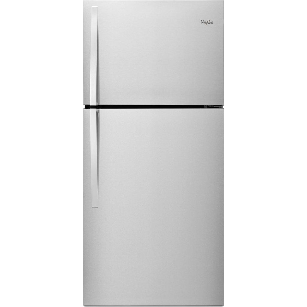 Réfrigérateur Whirlpool à congélateur supérieur (WRT549SZDM) - Acier inoxydable monochrome