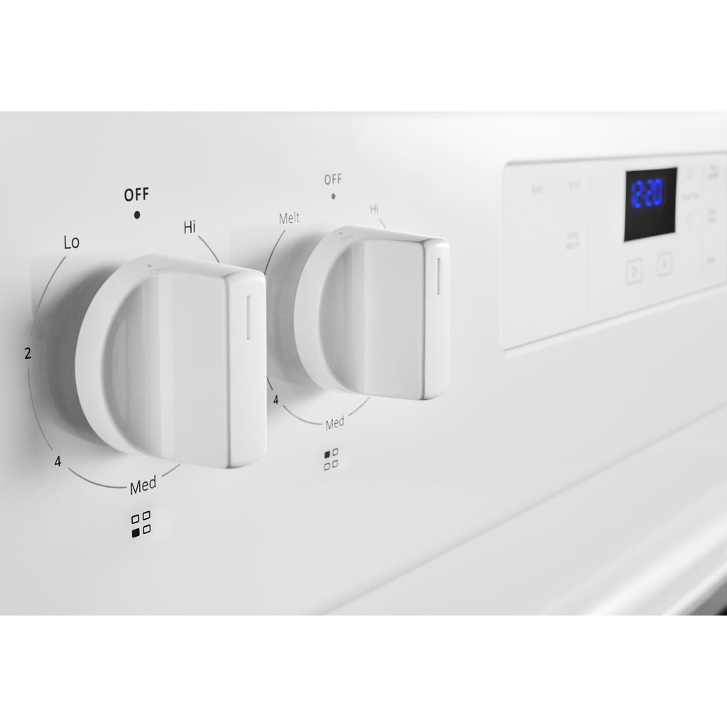 Cuisinière électrique Whirlpool 30 (YWFC150M0JW) - Blanche