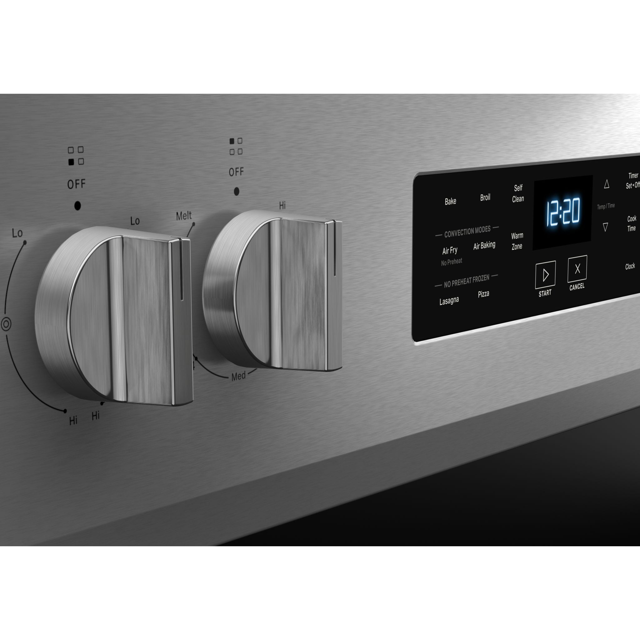Cuisinière électrique Whirlpool 30 (YWFES5030RZ) - Acier inoxydable anti-traces de doigts