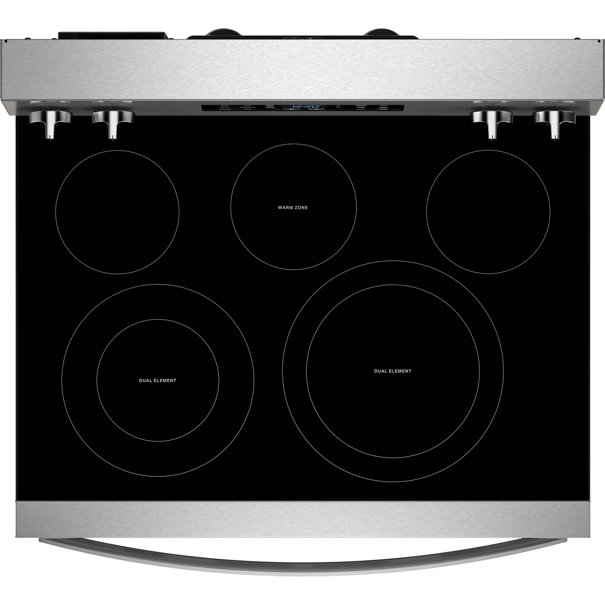 Cuisinière électrique Whirlpool 30 (YWFES5730SZ) - Acier inoxydable anti-traces de doigts
