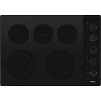 Plaque de cuisson Whirlpool 30 pouces (WCE77US0HB) - Noire