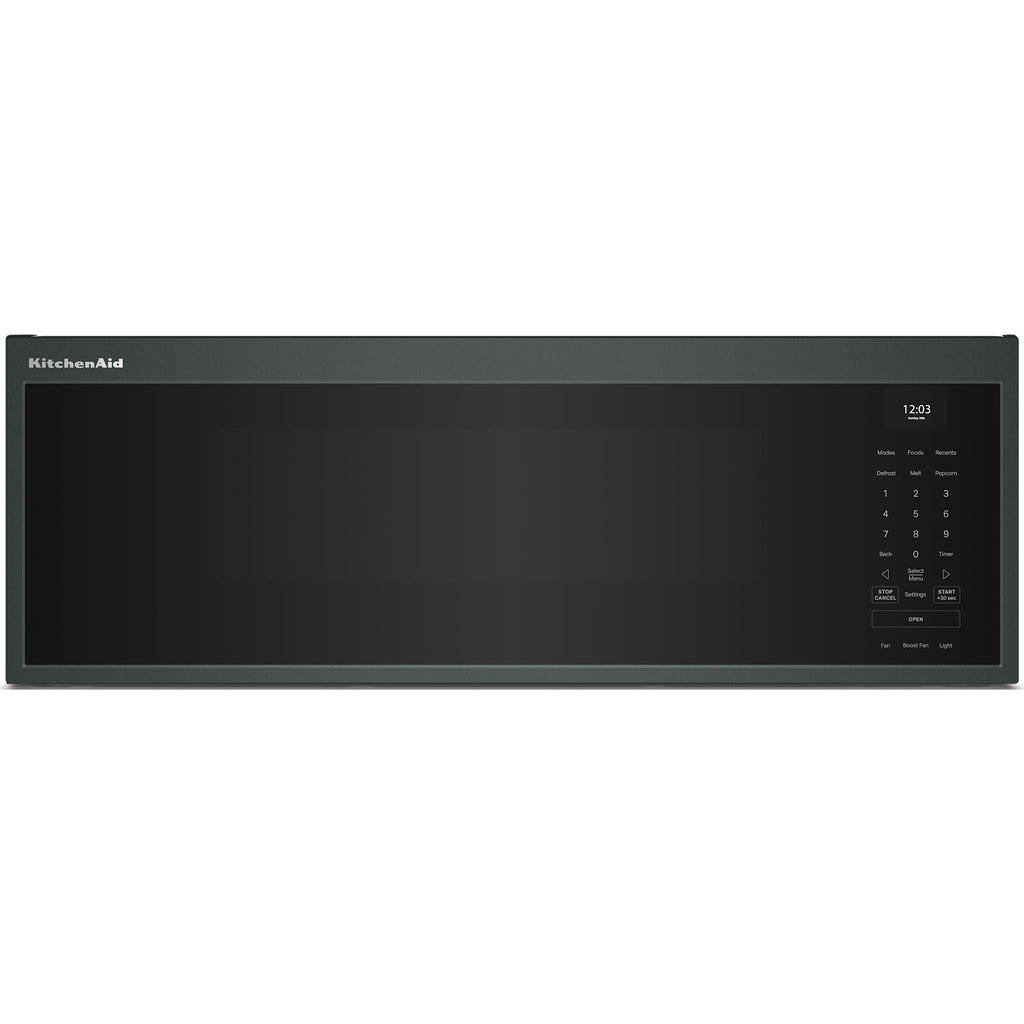Four à micro-ondes KitchenAid à hotte intégrée (YKMML550RJP) - Genévrier