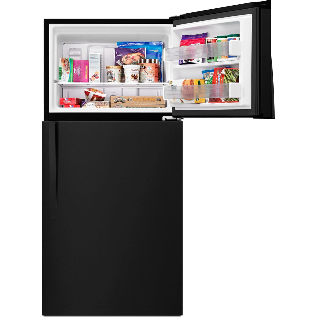 Réfrigérateur Whirlpool à congélateur supérieur (WRT549SZDB) - Noir