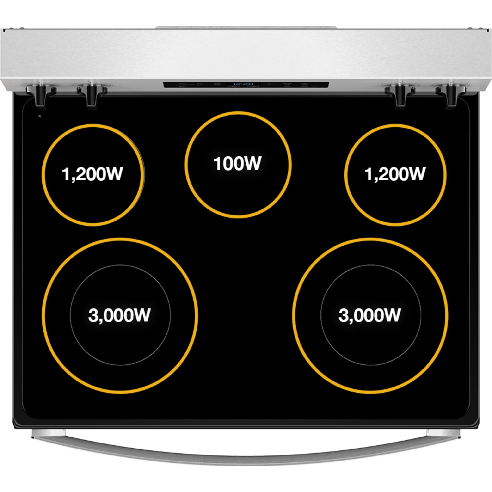 Cuisinière électrique Whirlpool 30 (YWFES4530SW) - Blanche