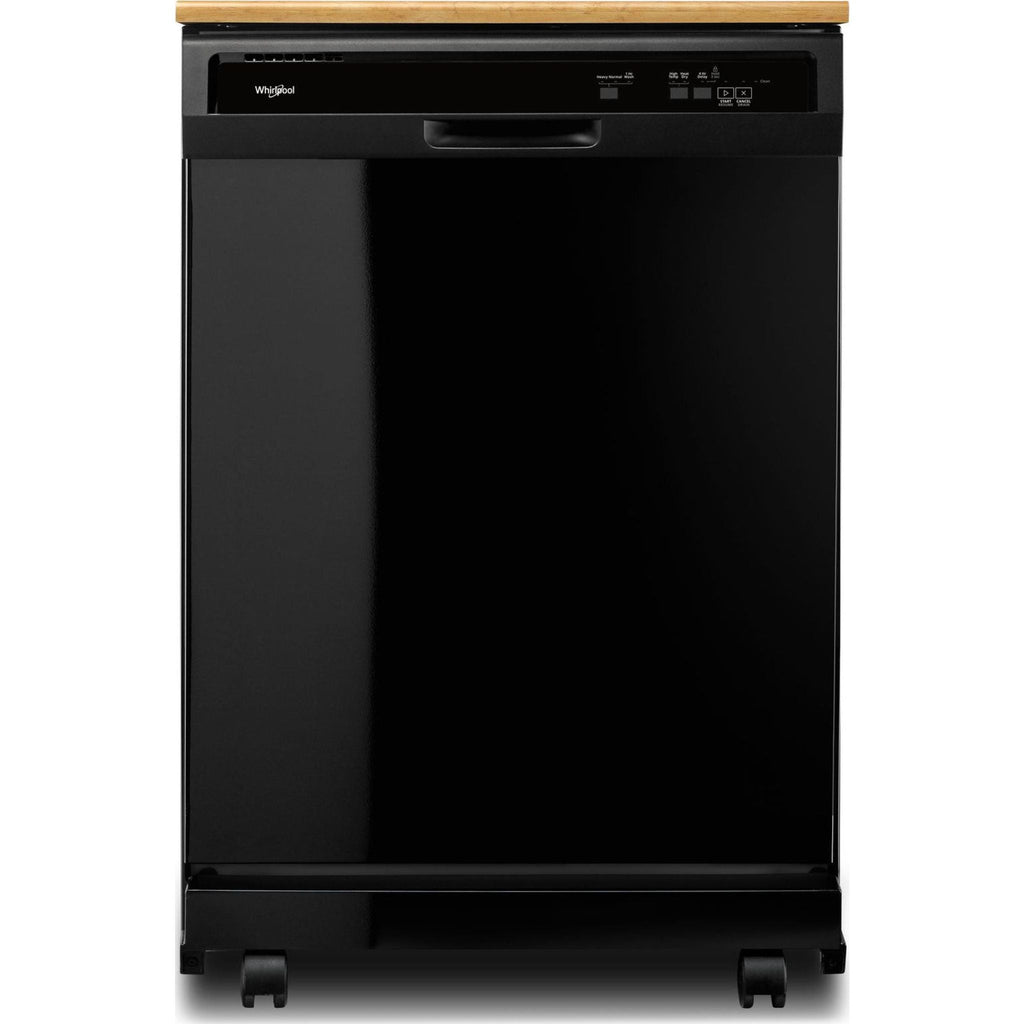 Lave-vaisselle portable Whirlpool, cuve en plastique (WDP370PAHB) - Noir