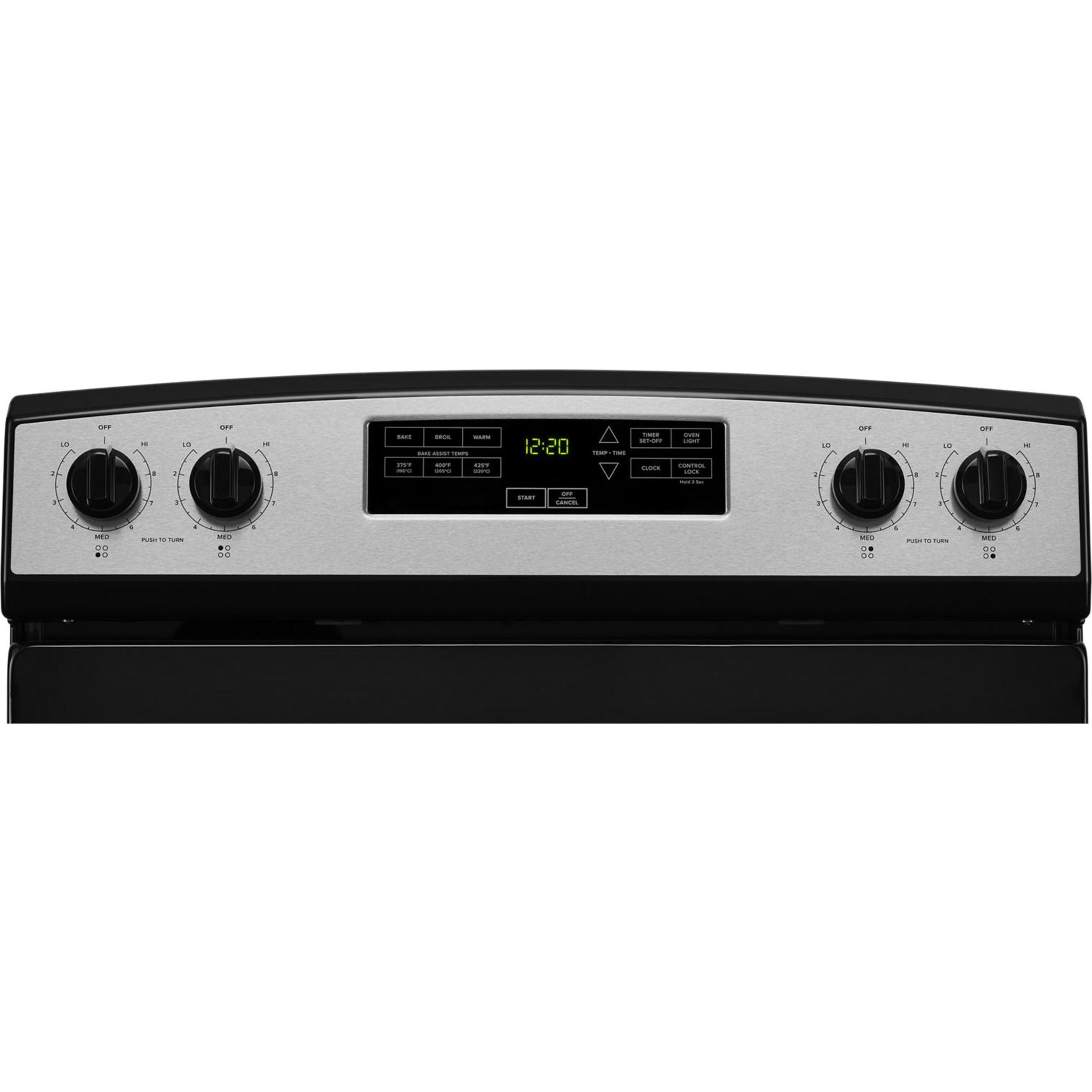 Cuisinière électrique Amana (YACR4303MMS) - Acier inoxydable 