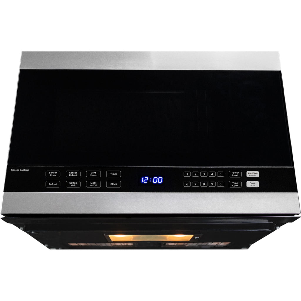 Four à micro-ondes à hotte intégrée Danby (DOM014401G1) - Acier inoxydable