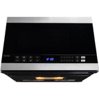 Four à micro-ondes à hotte intégrée Danby (DOM014401G1) - Acier inoxydable