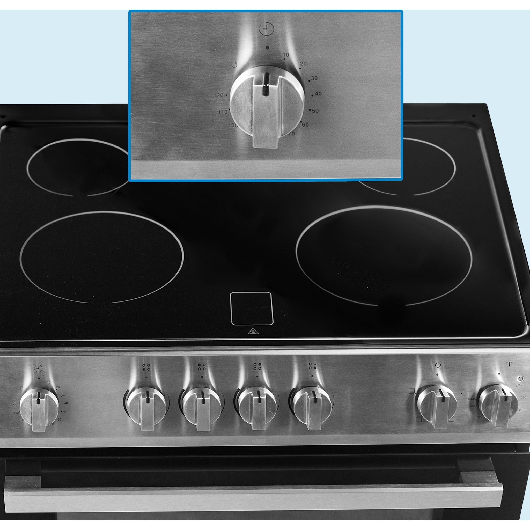 Cuisinière électrique Danby 30 (DRRM300BSSC) - Acier inoxydable