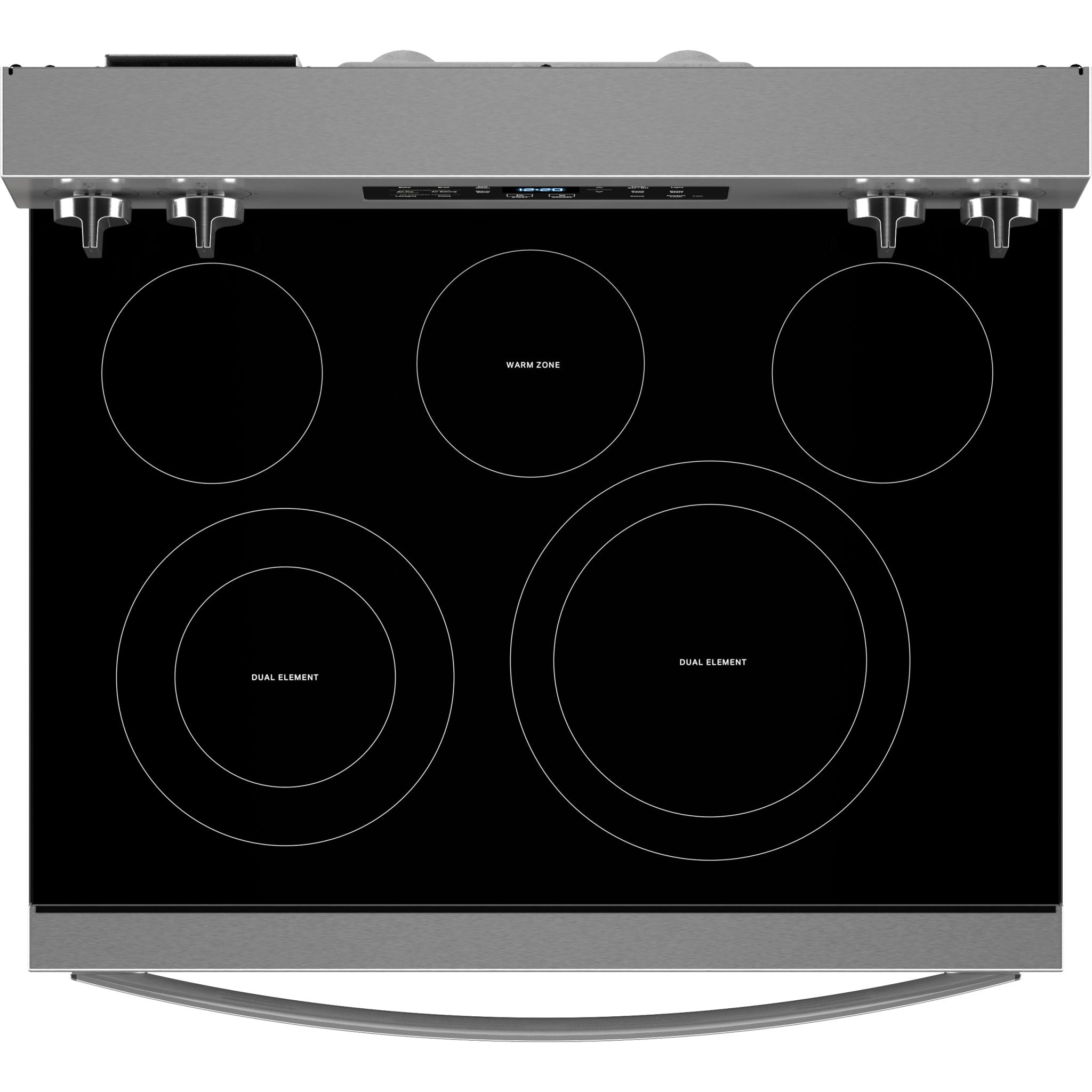 Cuisinière électrique Whirlpool 30 (YWFES5030RZ) - Acier inoxydable anti-traces de doigts