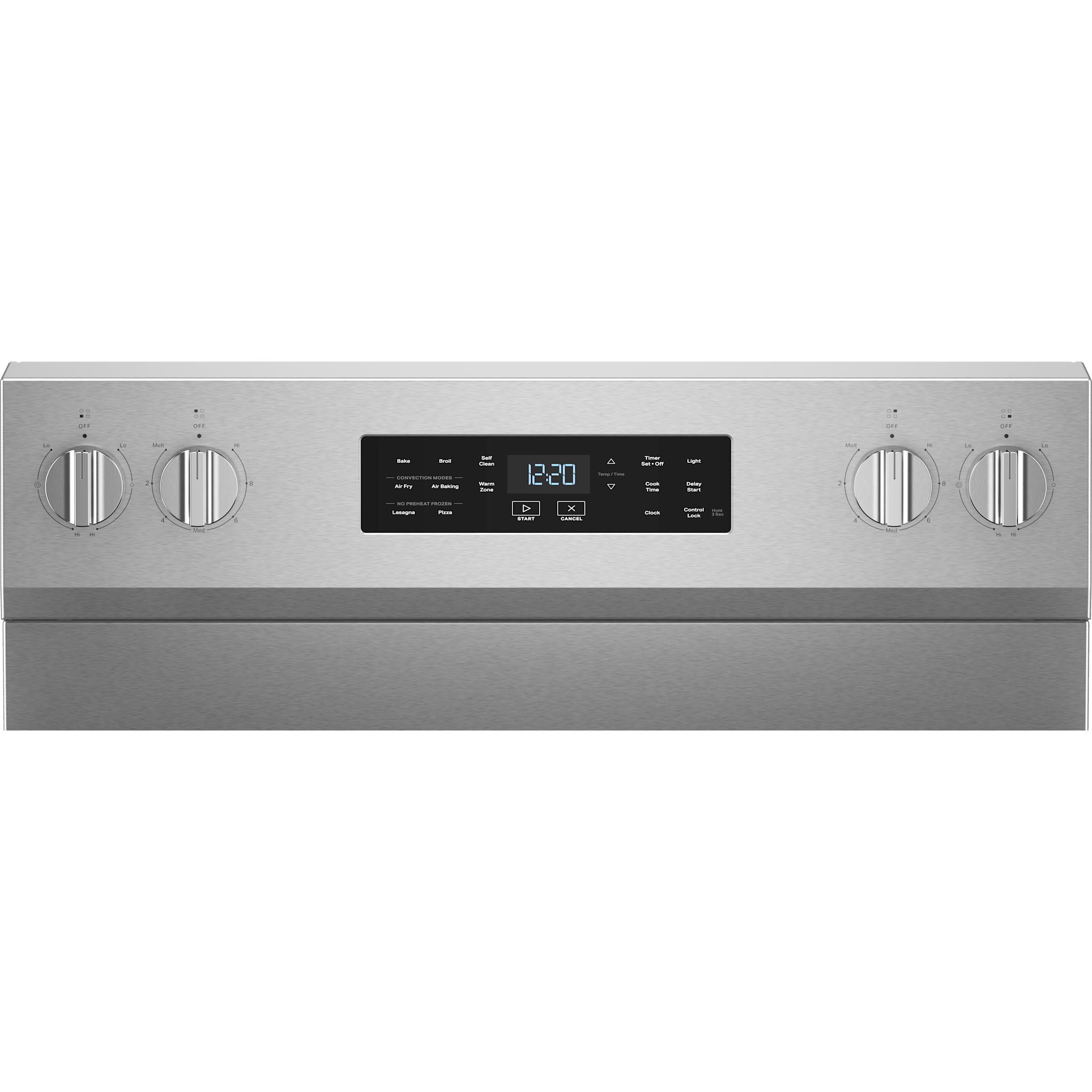 Cuisinière électrique Whirlpool 30 (YWFES5730SZ) - Acier inoxydable anti-traces de doigts