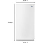 Congélateur vertical Maytag (MZF34X16DW) - Blanc