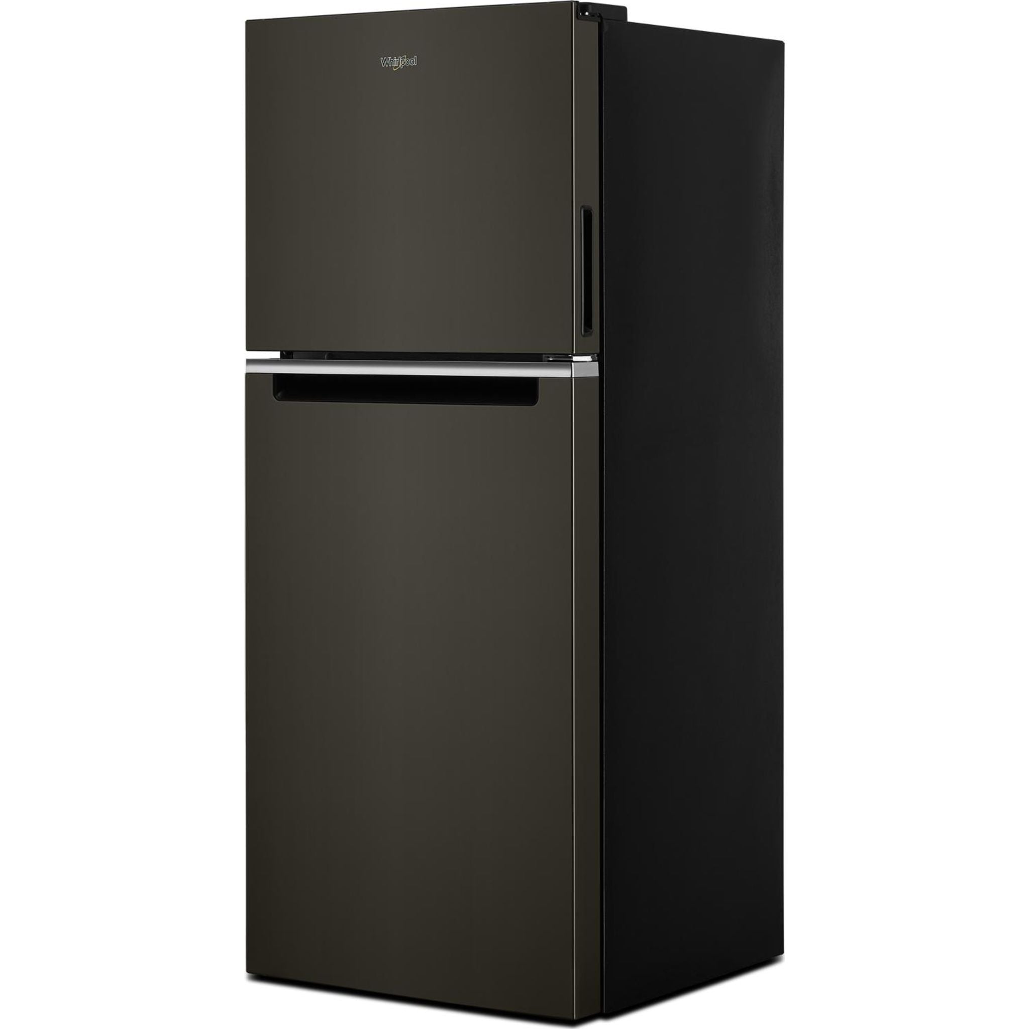 Réfrigérateur Whirlpool à congélateur supérieur (WRT312CZJV) - Finition inox noir