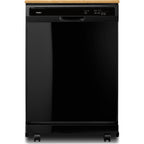Lave-vaisselle portable Whirlpool, cuve en plastique (WDP370PAHB) - Noir