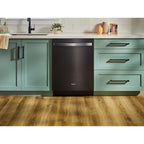 Lave-vaisselle Whirlpool (WDTS8024SV) - Acier inoxydable noir résistant aux impressions