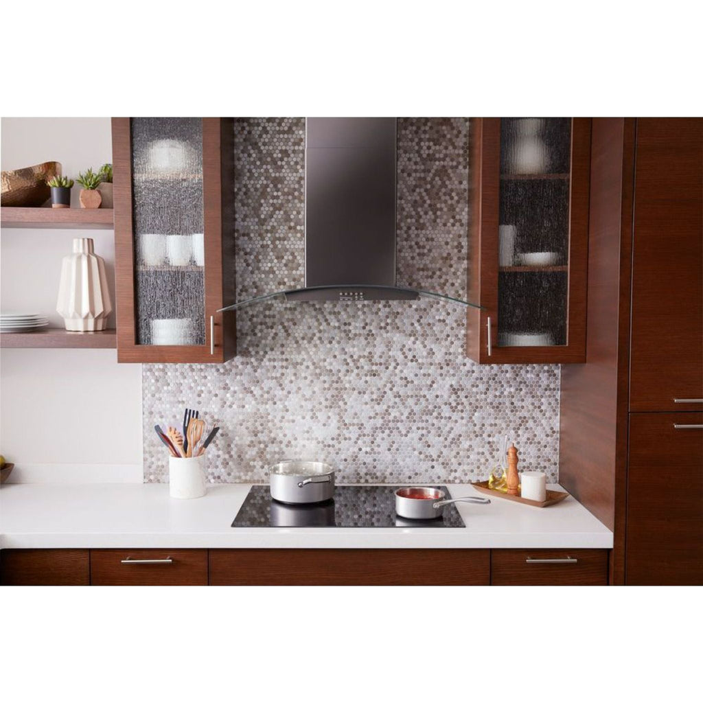 Hotte aspirante Whirlpool (WVW53UC0HV) - Acier inoxydable noir