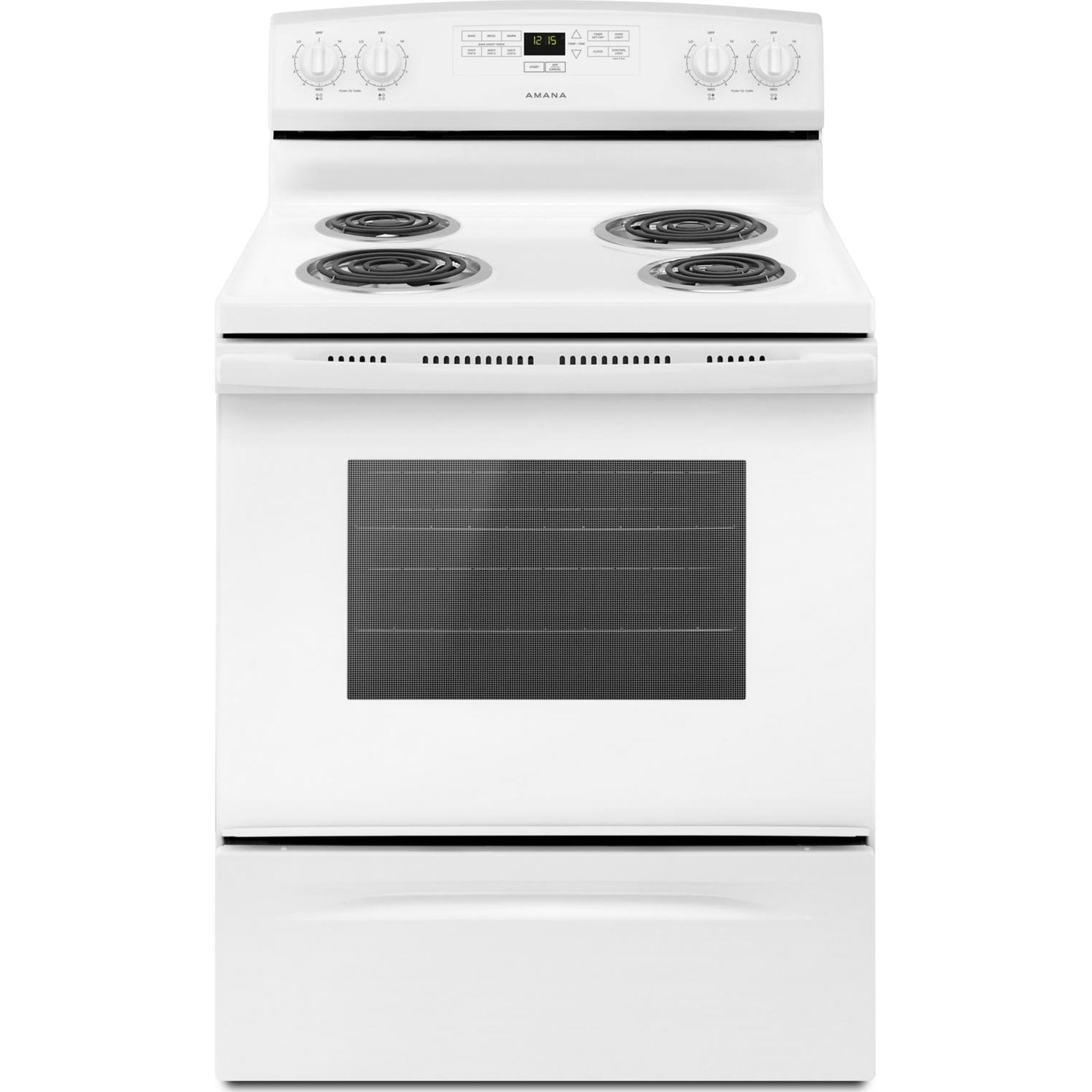 Cuisinière électrique Amana 30 (YACR4303MFW) - Blanche