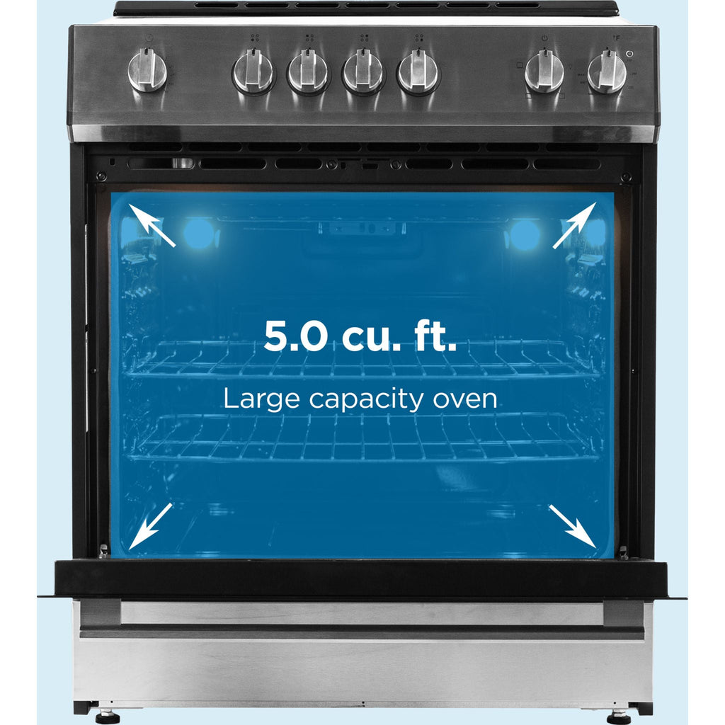 Cuisinière électrique Danby 30 (DRRM300BSSC) - Acier inoxydable