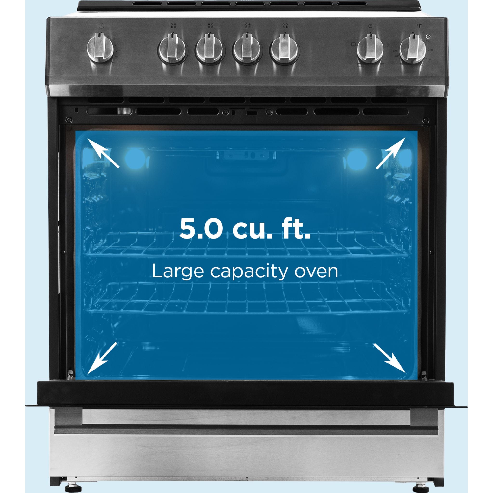 Cuisinière électrique Danby 30 (DRRM300BSSC) - Acier inoxydable