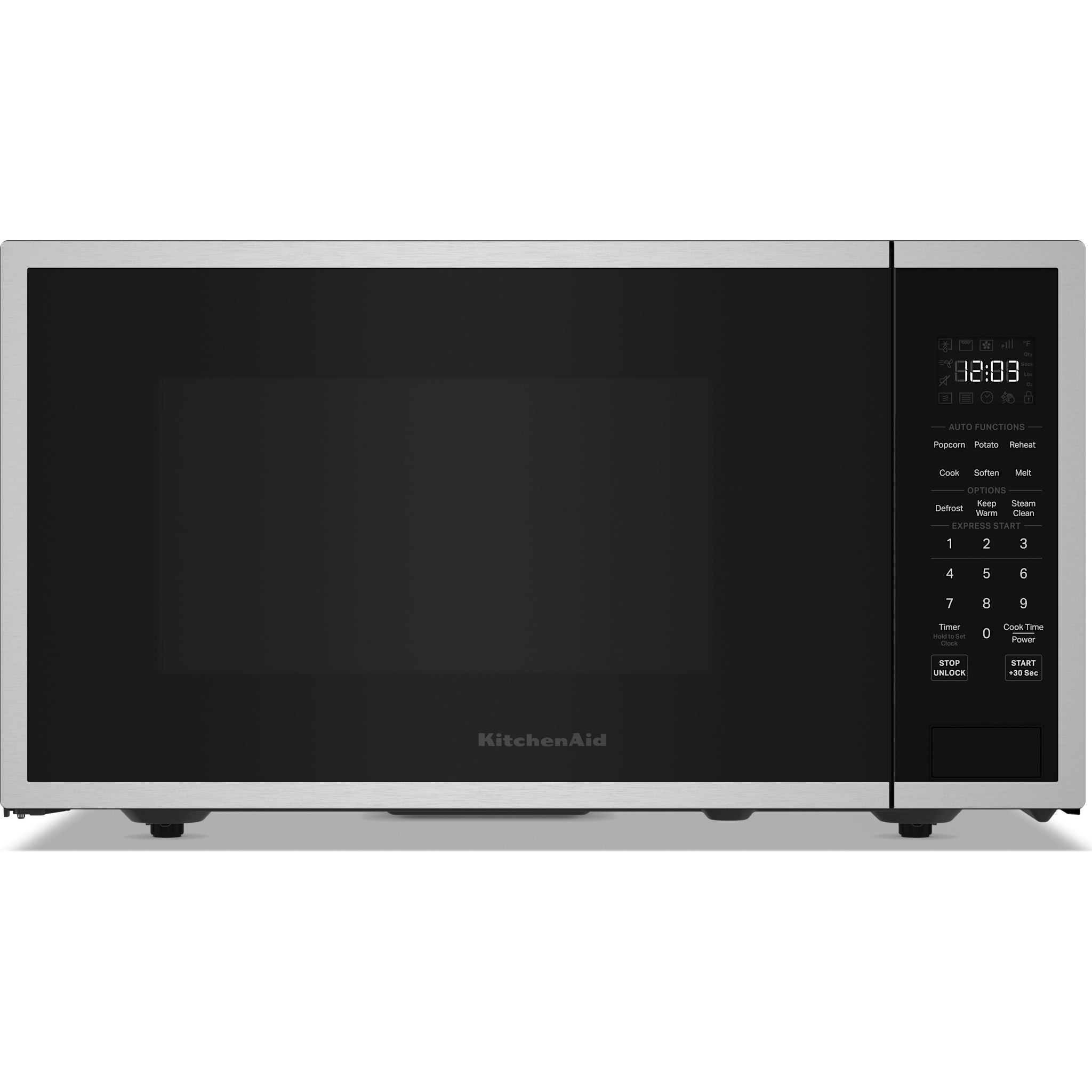 Micro-ondes KitchenAid (YKMCS122SSS) - Acier inoxydable