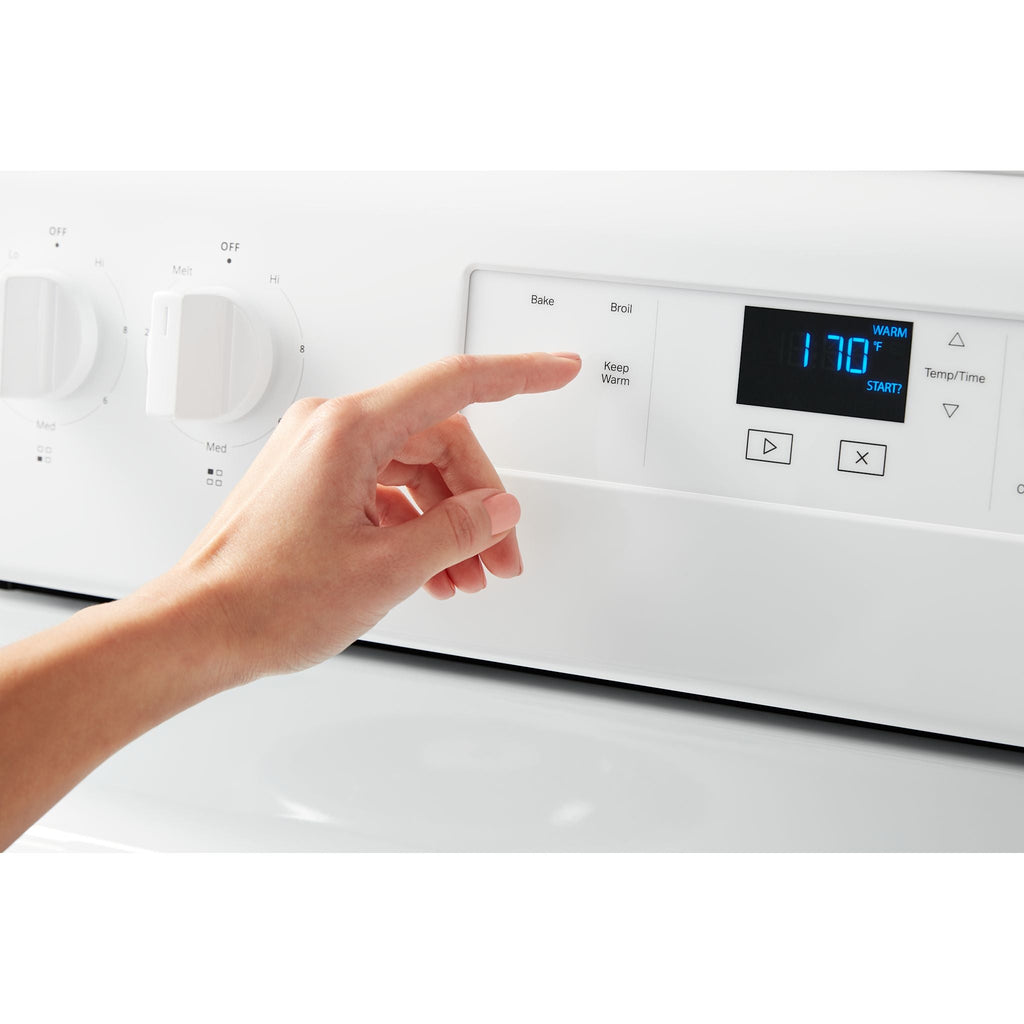 Cuisinière électrique Whirlpool 30 (YWFC150M0JW) - Blanche