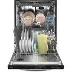 Lave-vaisselle Whirlpool avec cuve en acier inoxydable (WDT750SAKZ) - Acier inoxydable