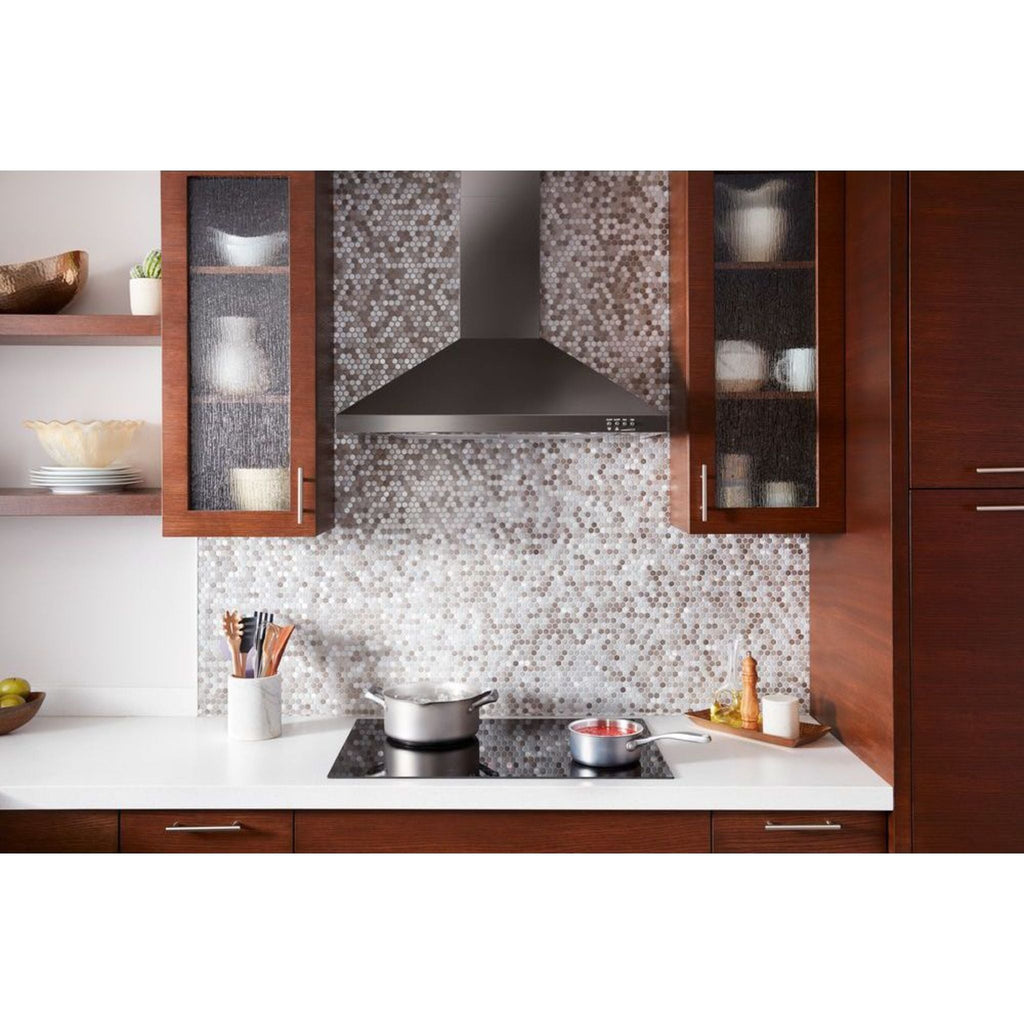 Hotte aspirante Whirlpool (WVW53UC0HV) - Acier inoxydable noir