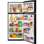 Réfrigérateur Whirlpool à congélateur supérieur (WRT518SZFB) - Noir