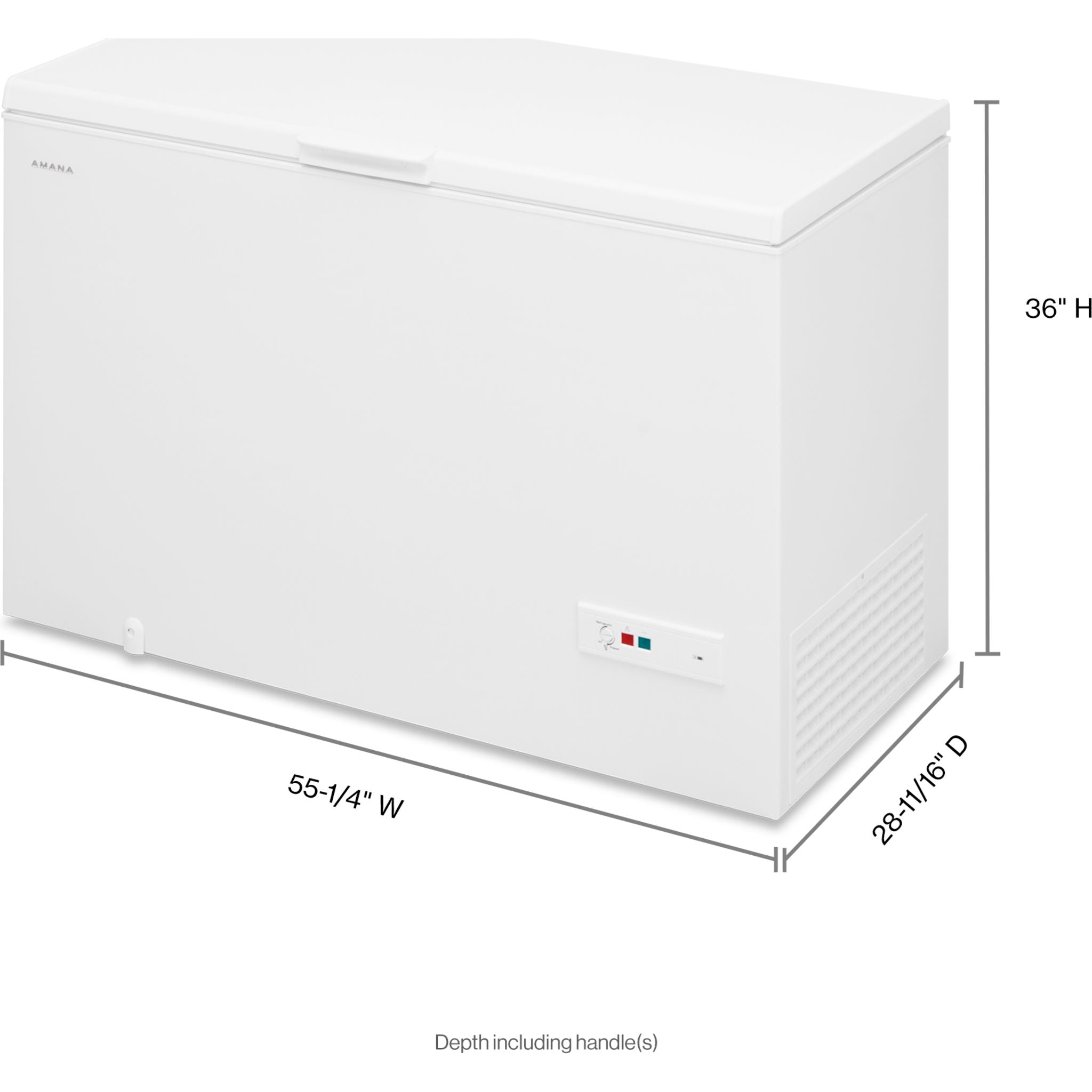 Congélateur coffre Amana (AZC5216LW) - Blanc