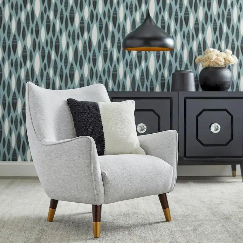 Angelo : Fauteuil Cove à dossier arrondi