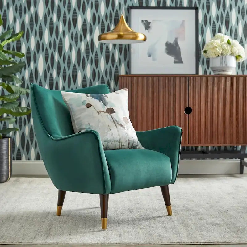 Angelo : Fauteuil Cove à dossier arrondi