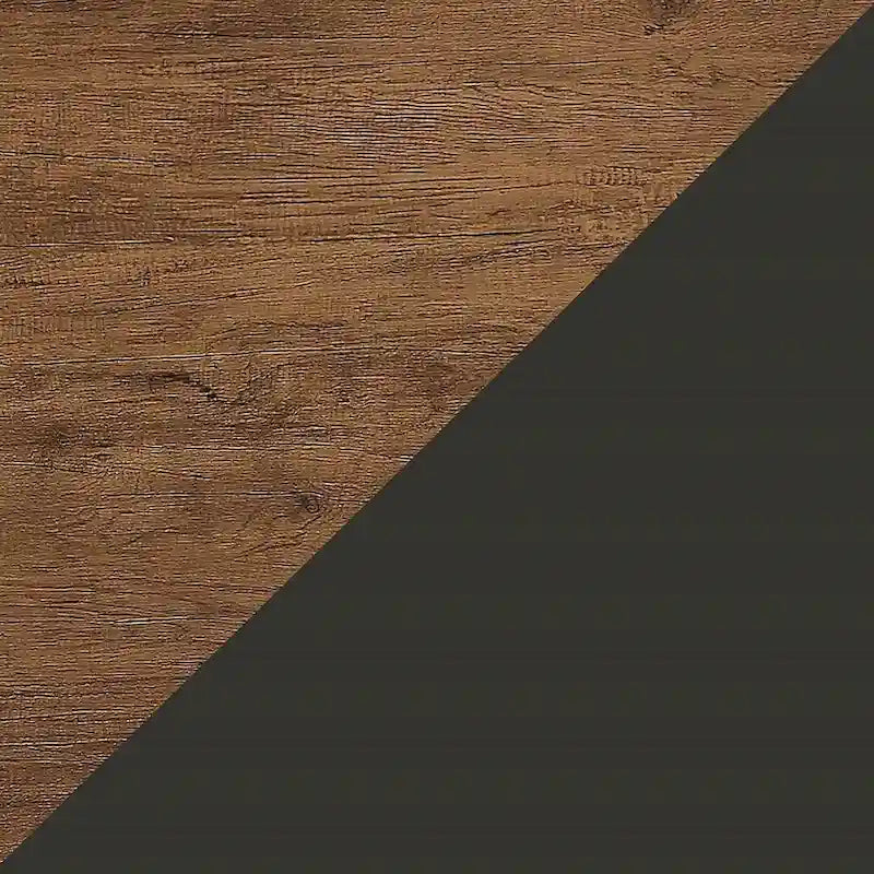 Commode basse double à 6 tiroirs Manhattan Comfort Rockefeller avec pieds en métal