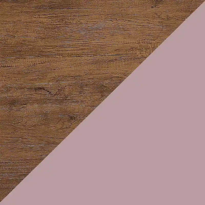 Commode basse double à 6 tiroirs Manhattan Comfort Rockefeller avec pieds en métal