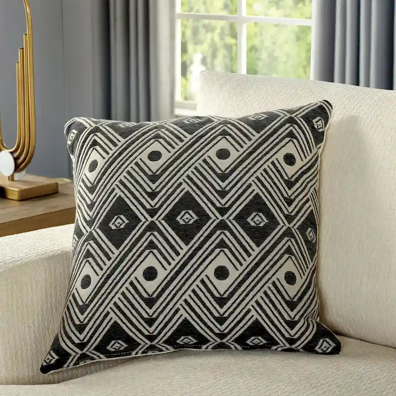 Canapé d'angle contemporain Kintra en chenille rembourrée, par Furniture of America