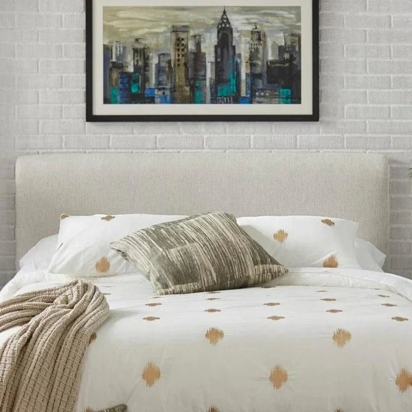 Lit queen rembourré Lifestorey Emery