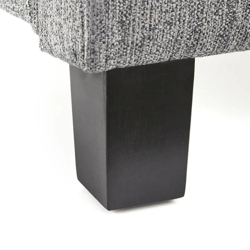 Lit queen rembourré Lifestorey Emery