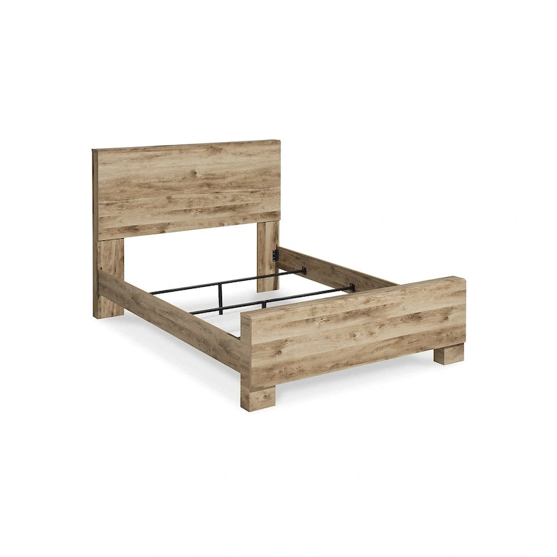 Lit à panneaux marron clair Signature Design by Ashley Hyanna