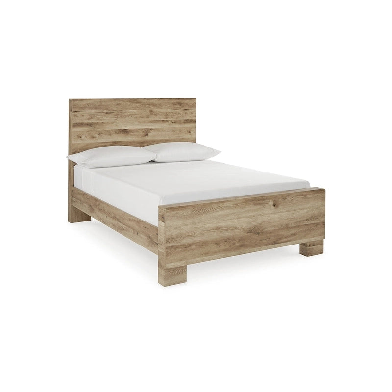 Lit à panneaux marron clair Signature Design by Ashley Hyanna