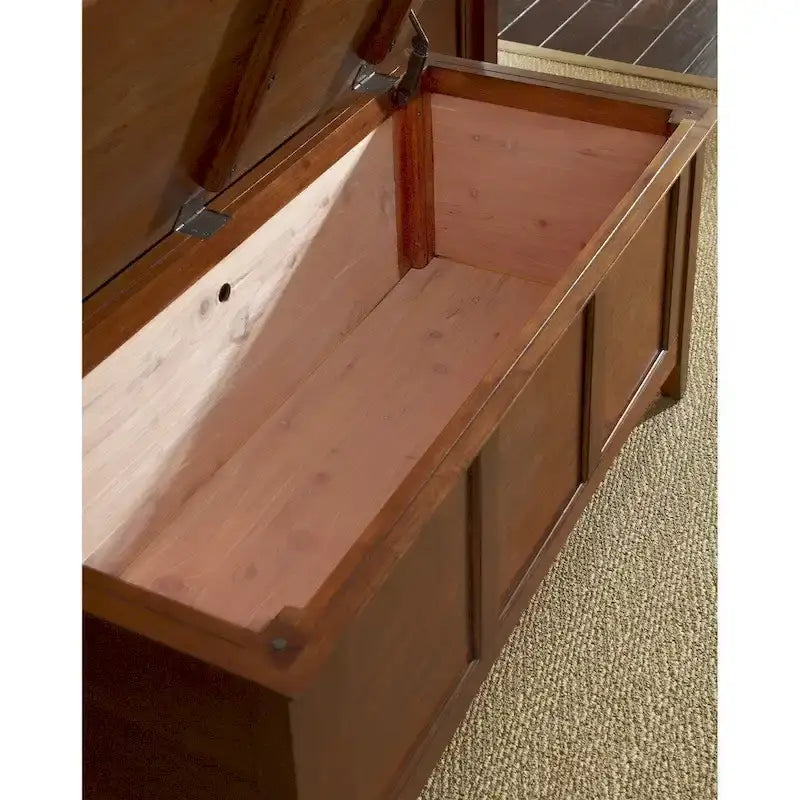 Collection de chambre à coucher Simply Solid Aiden en bois massif, 7 pièces, pour lit queen