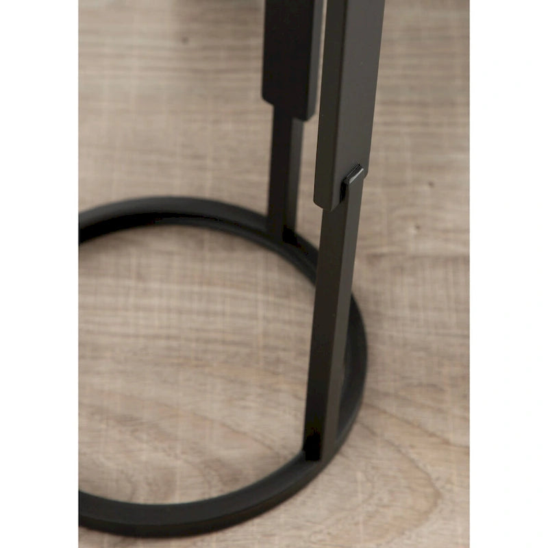 Table d'appoint ronde Kate et Laurel Ravalli - 9x9x20