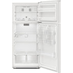 Réfrigérateur Whirlpool à congélateur supérieur (WRTX5028PW) - Blanc